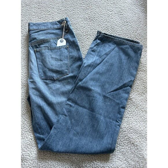 Daily Blue Adriano Goldschmeid Mood Straight Leg Lightweight Jeans Echo Blue 29 - Picture 6 of 14